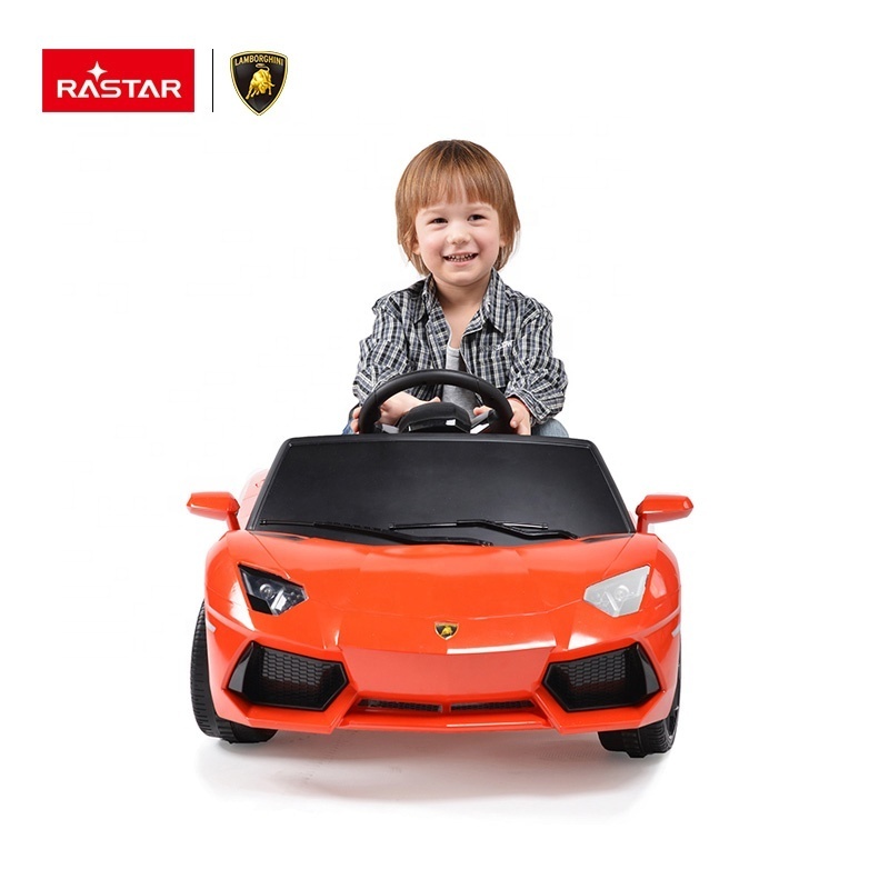 Rastar Toys for Kids Plastic Cars Ride on Toy Lamborghini Licensed Baby Plastic Cars for 3 to 8 Years Kids Girl 6V 7ah Lead-acid