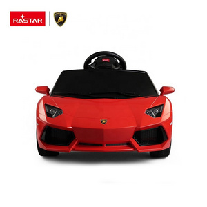 Rastar Toys Lamborghini Aventador Cars Ride on Electric Car High Quality Plastic Ride on Car for Kids 30kg 81700