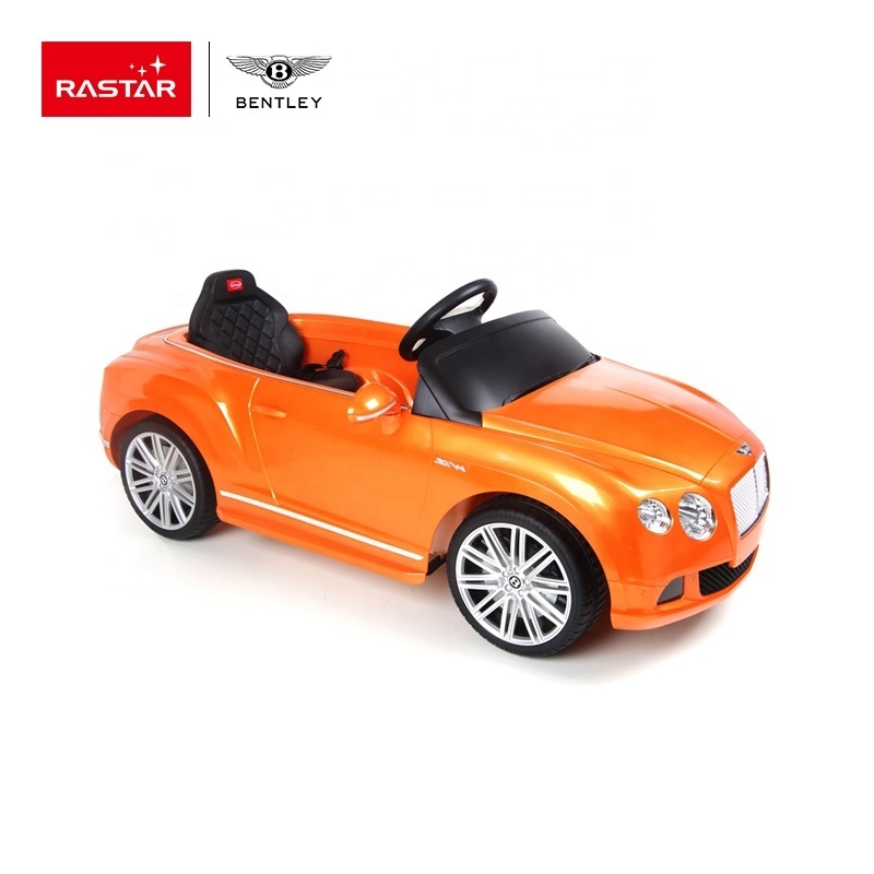 Rastar 12V Bentley Car Smart Rc Car Toy Boys Ride on Toy Battery Plastic 2022 New Fashion Kids Baby Electric Car