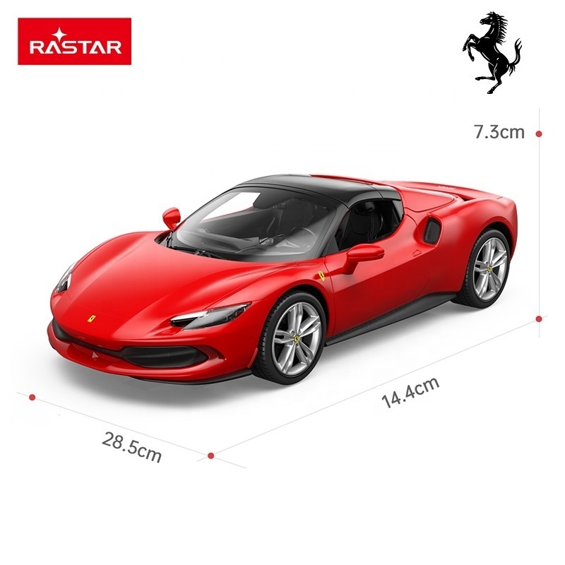 Rastar Toys Juguetes Carros A Control Remoto 1:16 Ferrari 296 GTS Licensed RC Car Remote Control Car Children Toys For Kids