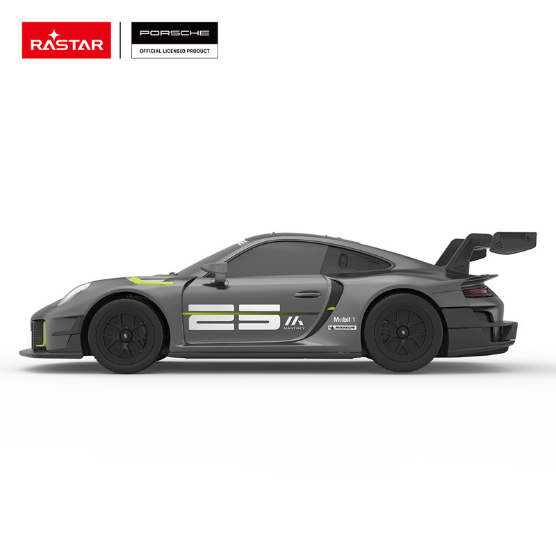 Kid Toy Rastar 1:24 scale Porsche 911 GT2 RS Clubsport 25  Grello race car painting 2.4G remote control car for boys