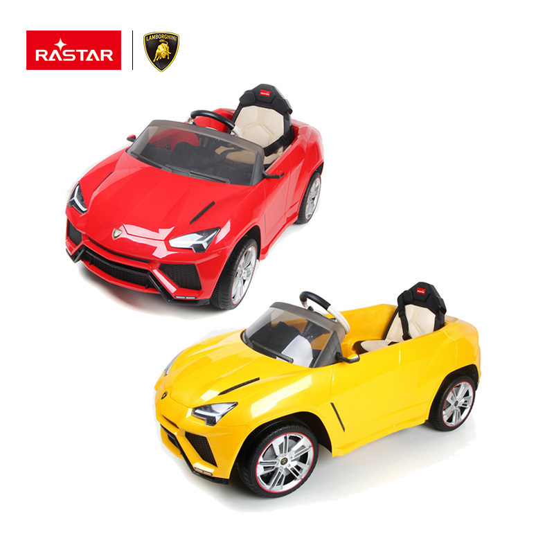 RASTAR new model Lamborghini High quality 12V mini real kids car ride on toy car for sale