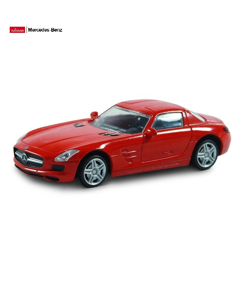 RASTAR Diecast Toy Vehicles High Simulation Alloy Car Model For Children Christmas Gifts 1:43 Mercedes-Benz SLS