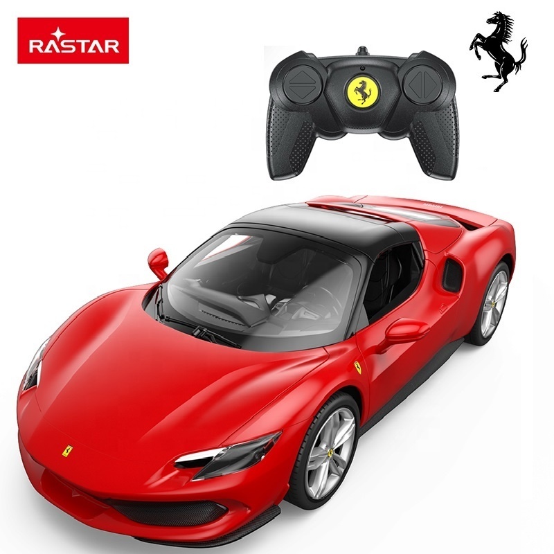 Rastar Toys Juguetes Carros A Control Remoto 1:16 Ferrari 296 GTS Licensed RC Car Remote Control Car Children Toys For Kids