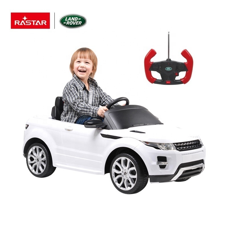 Rastar Land Rover Evoque Licensed Riding Toy Children Toys for Kids Wholesale Price Kids Ride on Toy 81400 Plastic Car