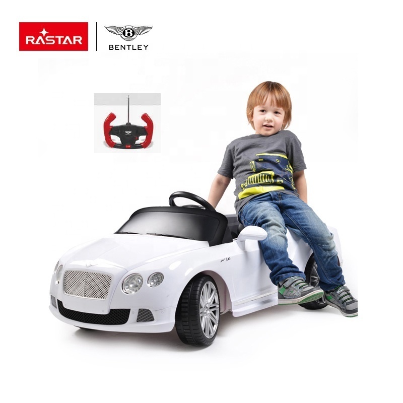 RASTAR Bently GTC Licensed Car Battery Car Buggy Electric Plastic Car for Girls 3 to 8 Years Plastic Ride on Toys