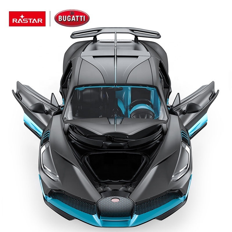 RASTAR children's toy model car 1:24 Bugatti DIVO alloy sliding free wheel car model doors & front hood opened by hand