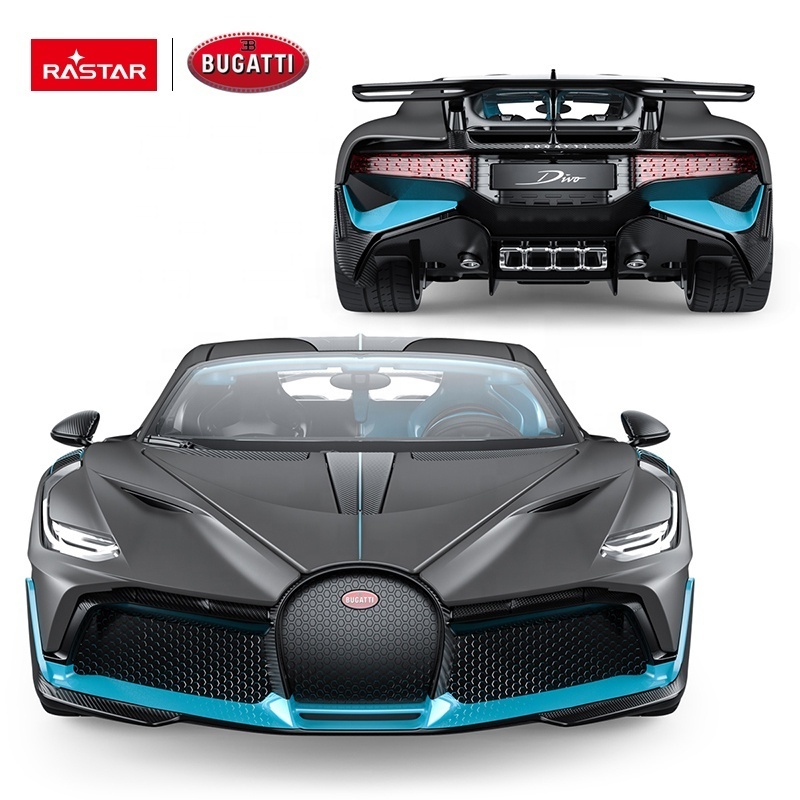 RASTAR children's toy model car 1:24 Bugatti DIVO alloy sliding free wheel car model doors & front hood opened by hand