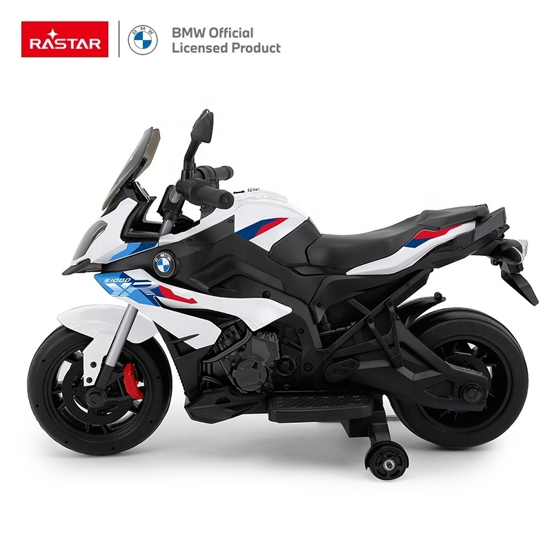 RASTAR New Fashion Children Toy Motor Bike Car Eco-friendly Plastic Electric Baby BMW Licensed Motorcycle For Kids 3 to 8 Years