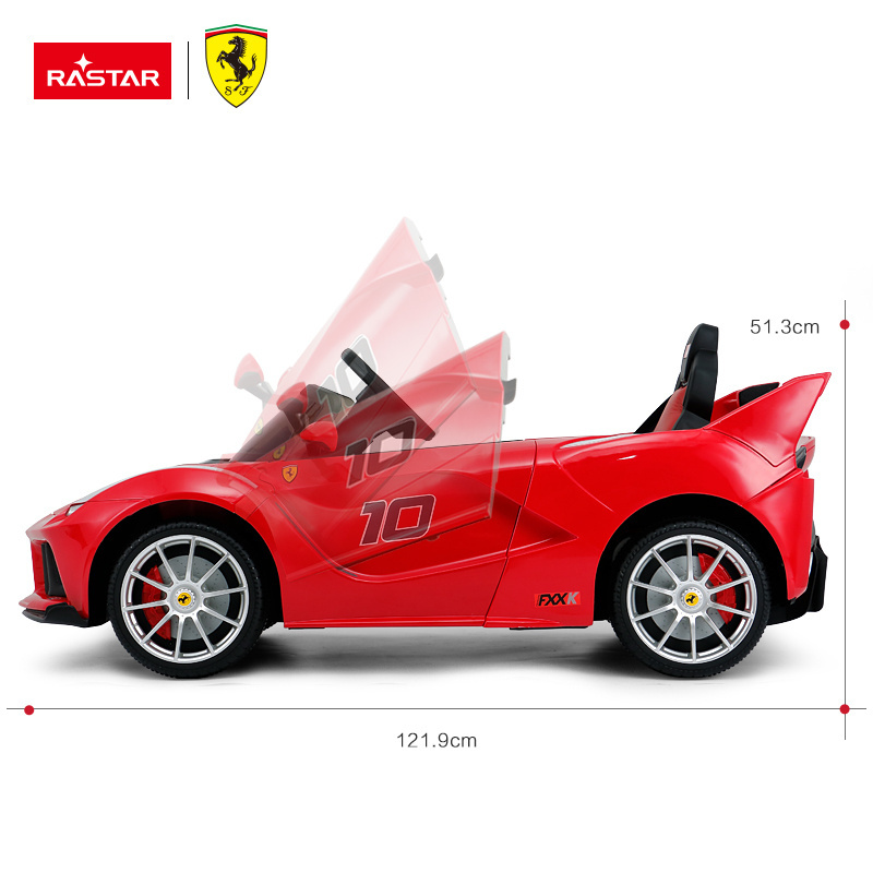 RASTAR Ferrari kids electric car ride on car 12V