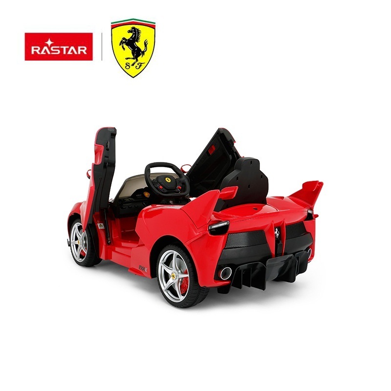 RASTAR Ferrari kids electric car ride on car 12V