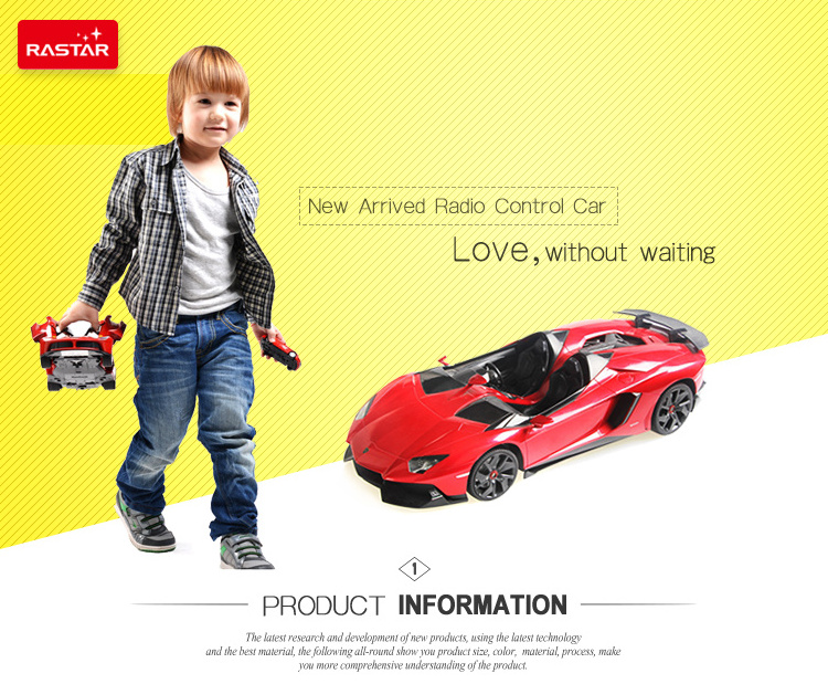 RASTAR wholesale china toys Lamborghini 112 4wd remote control rc car