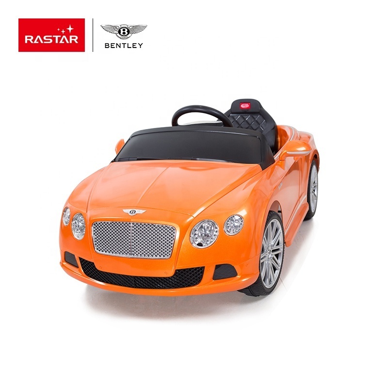 Rastar 12V Bentley Car Smart Rc Car Toy Boys Ride on Toy Battery Plastic 2022 New Fashion Kids Baby Electric Car