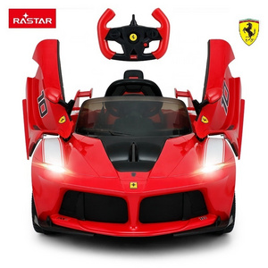 Rastar New Products Ferrari Licensed Baby Toy Car Battery Wholesale Car Toys for Kids 3 to 8 Years Girls Plastic Red China