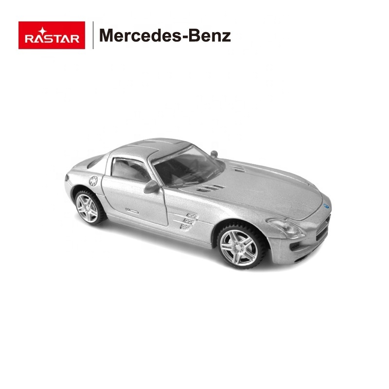 RASTAR Diecast Toy Vehicles High Simulation Alloy Car Model For Children Christmas Gifts 1:43 Mercedes-Benz SLS