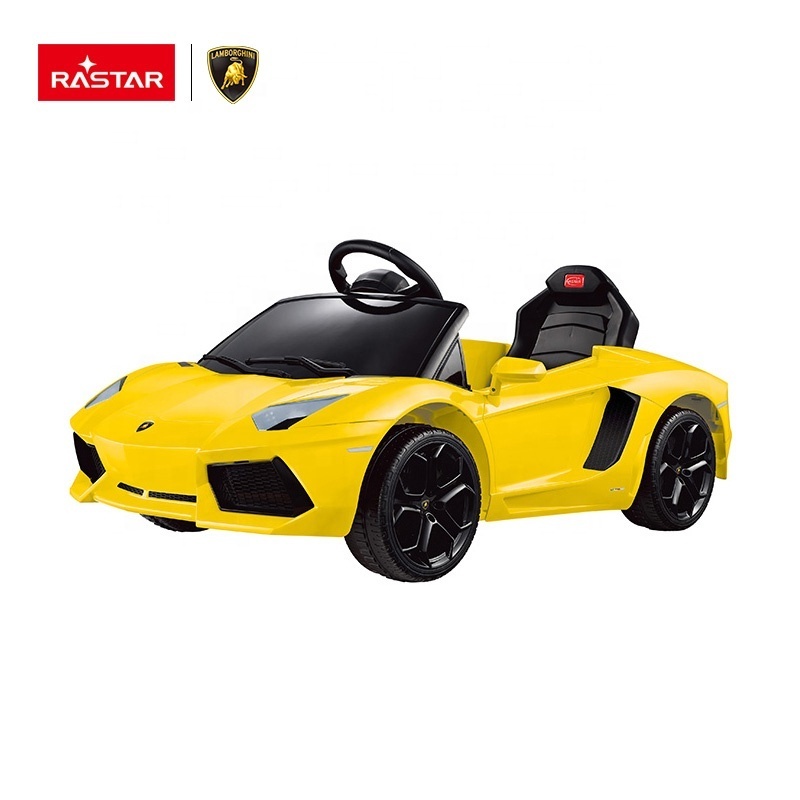 Rastar Toys for Kids Plastic Cars Ride on Toy Lamborghini Licensed Baby Plastic Cars for 3 to 8 Years Kids Girl 6V 7ah Lead-acid