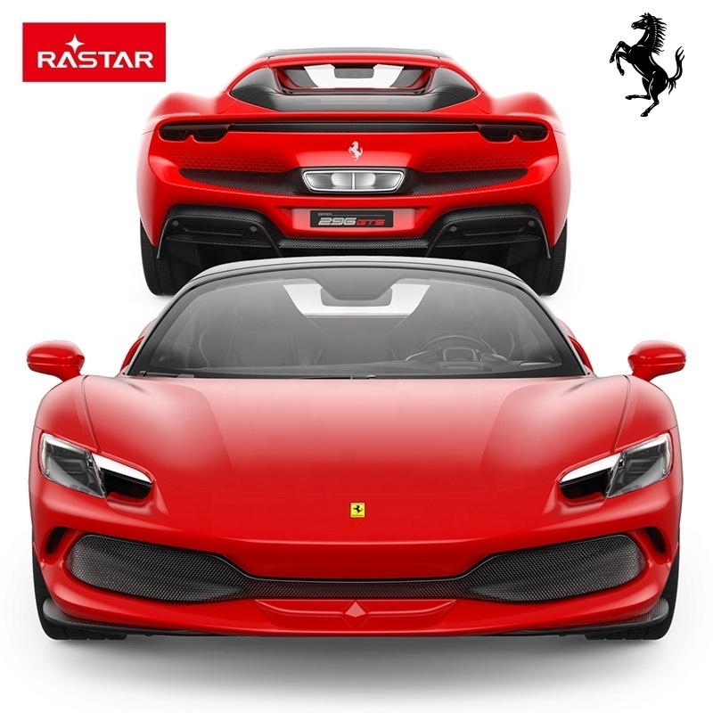 Rastar Toys Juguetes Carros A Control Remoto 1:16 Ferrari 296 GTS Licensed RC Car Remote Control Car Children Toys For Kids