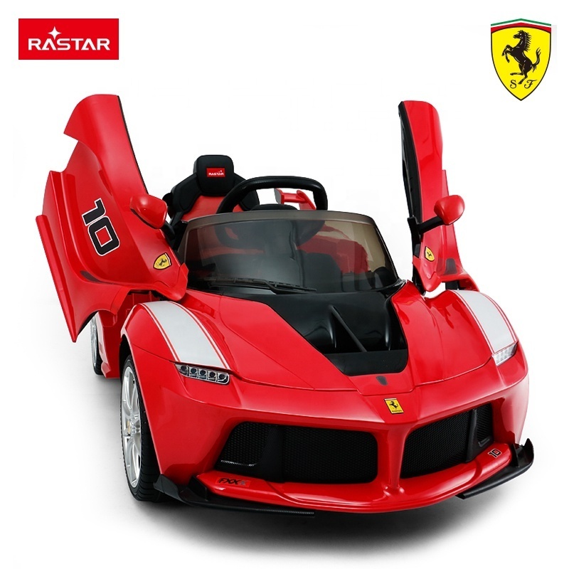 Rastar New Products Ferrari Licensed Baby Toy Car Battery Wholesale Car Toys for Kids 3 to 8 Years Girls Plastic Red China