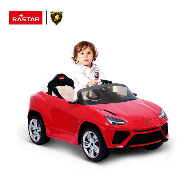 RASTAR new model Lamborghini High quality 12V mini real kids car ride on toy car for sale