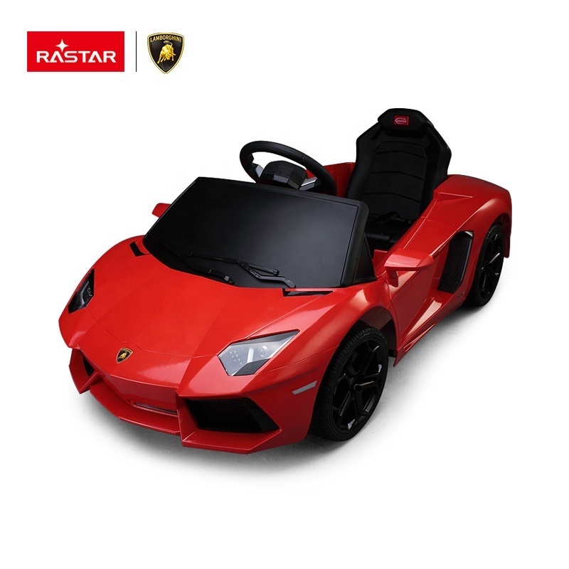 Rastar Toys Lamborghini Aventador Cars Ride on Electric Car High Quality Plastic Ride on Car for Kids 30kg 81700