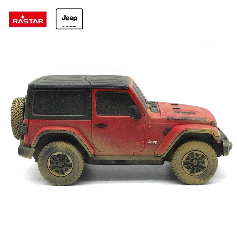 Rastar JEEP Wrangler Licensed 2.4G RC Car 1:24 Scale 4X4 Buggy Truck RC Car Toys Wholesale Electric Plastic Truck for Kids