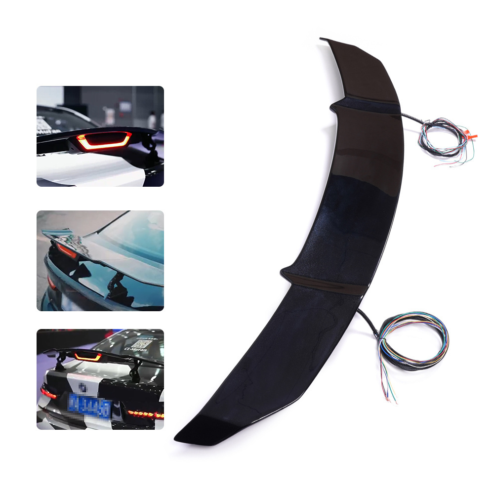 Universal Electric Automatic Rear Spoiler carbon fiber Gt Style Electric lift tail Spoiler