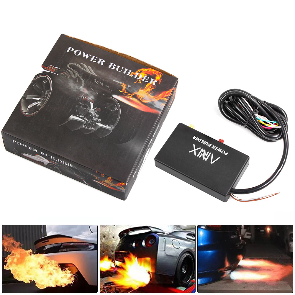 12V Exhaust Flame Thrower Kit Car Ignition Rev Limiter Control Fire Chip Drift Fire Shooting Exhaust