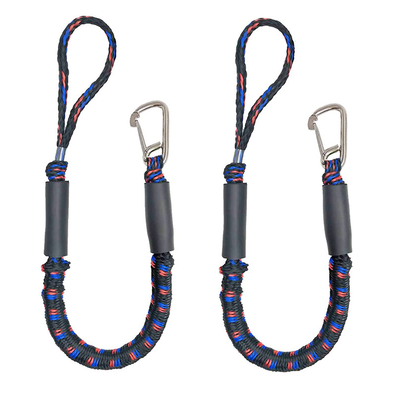 Bungee Ties Bungee Dock Line Mooring Rope Shock Bungee Docking Rope For Boat Kayak