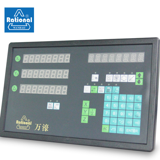 Rational 2 Axes LCD Dro Digital Readout for Lathe and Milling Machine