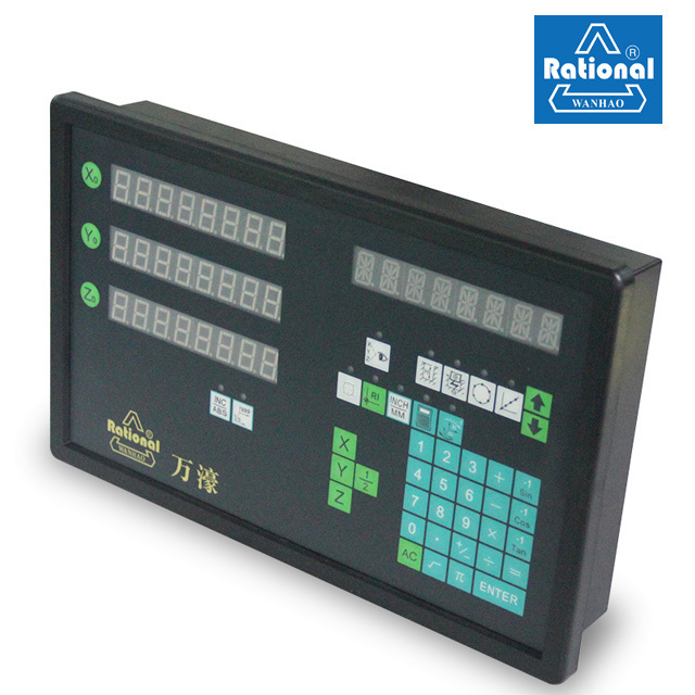 Rational 2 Axes LCD Dro Digital Readout for Lathe and Milling Machine