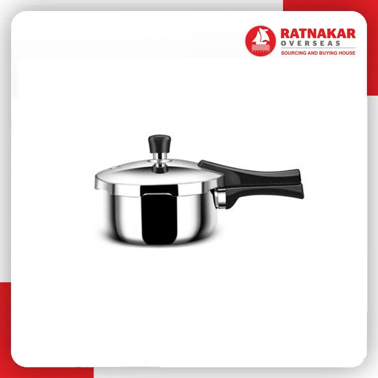 Indian Pressure Cooker Induction And Gas Stove Compatible Aluminium Pressure Cooker With Outer Lid