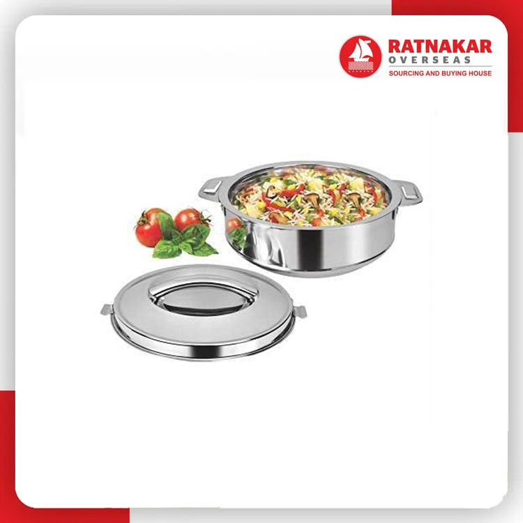 Pots Casserole Designer Durable Quality Insulated Stainless Steel Pots Casserole With Leak Proof Lid For Sale