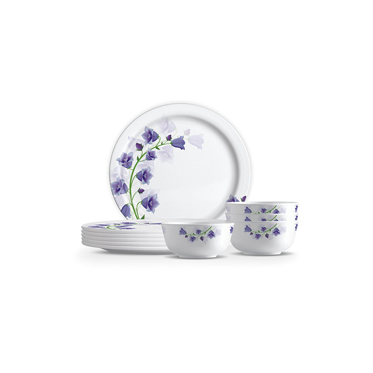 Opal Glassware Dinner Set Beautifully Crafted Premium Quality Designer Melamine Dinner Set For Sale At Best Price