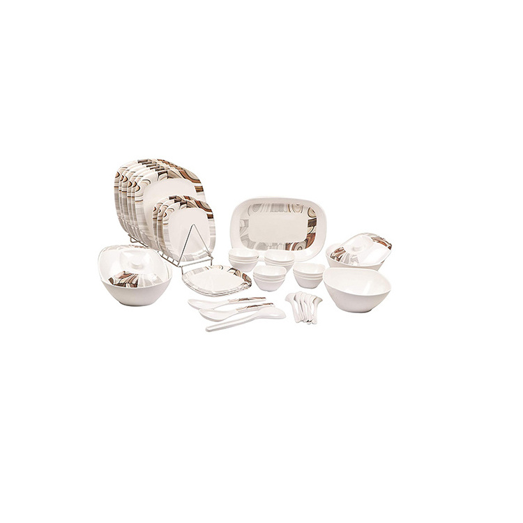 Luxury Dinner Set Royal Beautifully Crafted Premium Quality Designer Melamine Dinner Set For Sale At Best Price