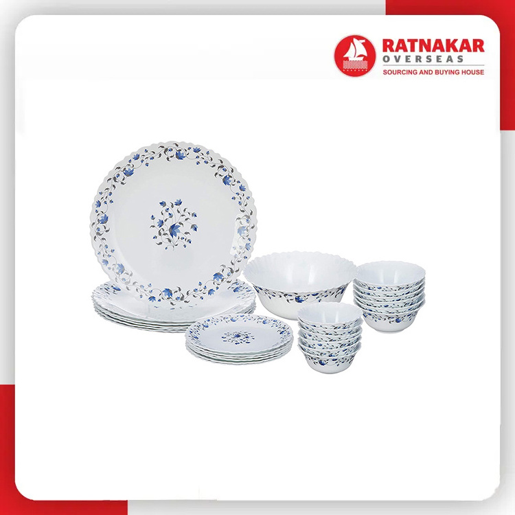 Ramadan Dinner Set Beautifully Crafted Premium Quality Designer Opalware Dinner Set For Sale At Best Price