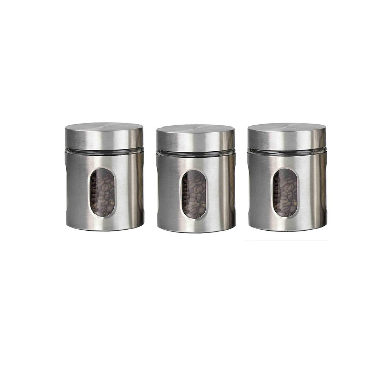 Best Price Kitchen Spice Storage Jar Premium Stainless Steel Container Jar For Kitchen On Sale