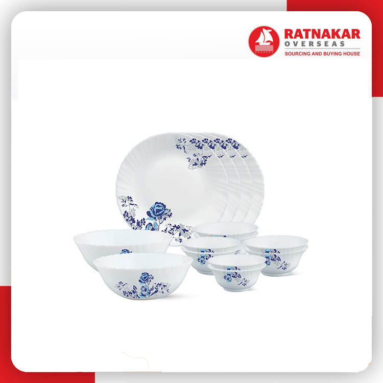 Best Quality Royal Melamine Dinner Set Designer Opalware Royal Melamine Dinner Set For Sale  At Lowest Price