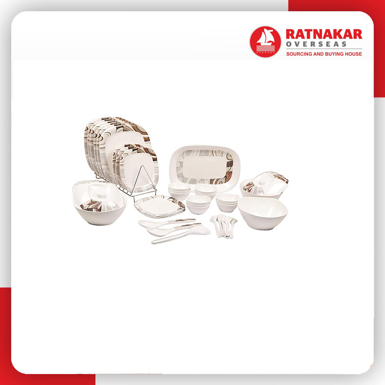 Luxury Dinner Set Royal Beautifully Crafted Premium Quality Designer Melamine Dinner Set For Sale At Best Price