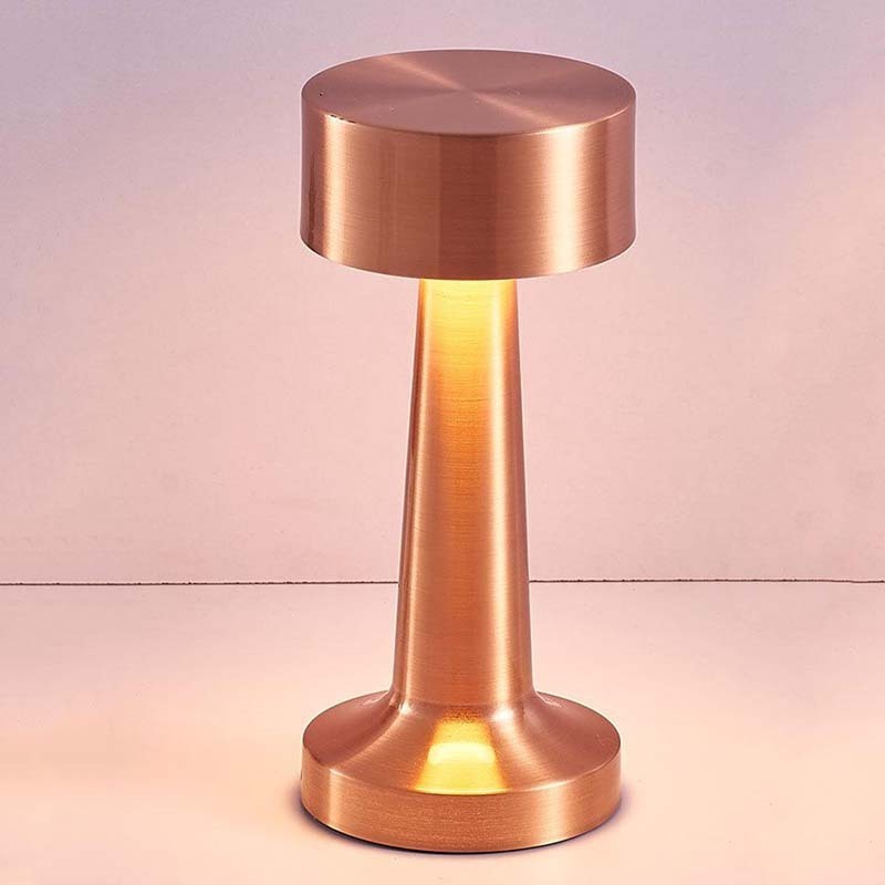 LED Table Lights Retro Bar Coffee 3 Color Table Lamp Touch Sensor Rechargeable Dining Night Light Bar Desktop Decorative Lamp