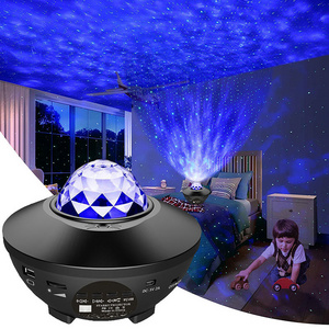 Galaxy Star Projector Lamp Music Led Universe Nebula Skylight Smart Skies Room Galaxy Projector Night Light