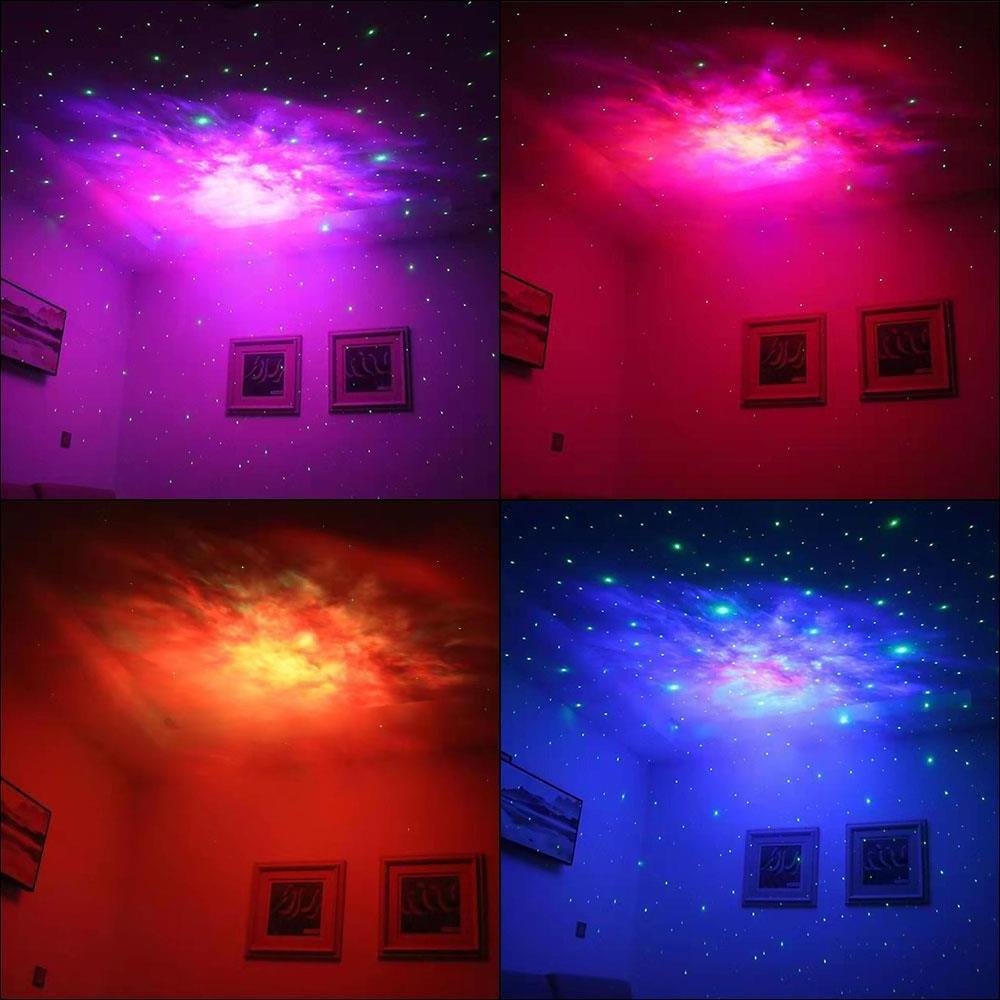 Star Projector Galaxy Night Light Astronaut Nebula Galaxy Space Projector Starry Nebula Gift for Kids Adults for Bedroom