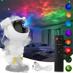 Astronaut Lamp Kid Indoor Rechargeable Lamp Smart Home Led Room Night Light Star Galaxy Projector Lamp