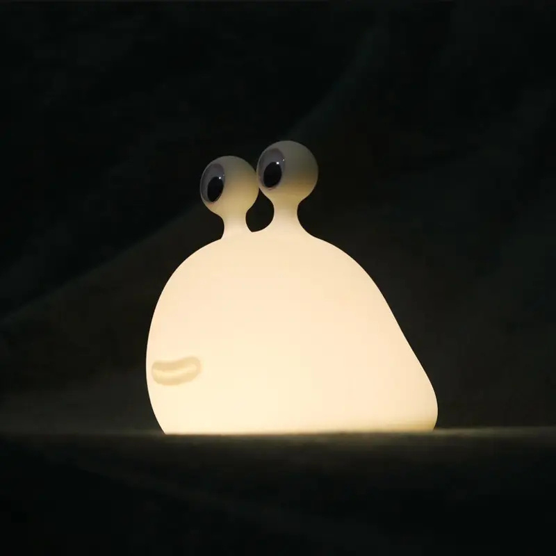 Slug Snail Bug Night Light Dont Bug Slug Usb Rechargeable Silicone Cute Animal Lamps