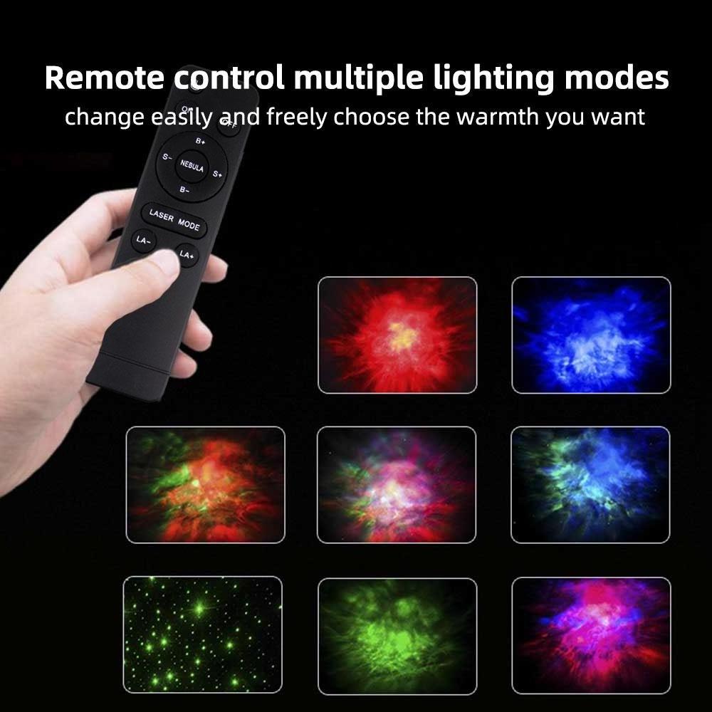 Astronaut Led Galaxy Projector Night Lights Sky Laser Star Nebula Projection Desk Lamps For Bedroom Decoration Atmosphere Light