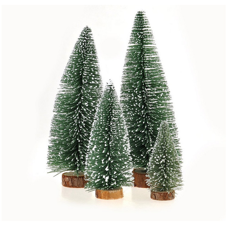 High Quality Custom Christmas Tree Ornaments Decorations Christmas Baubles Cedars Mini Christmas Trees