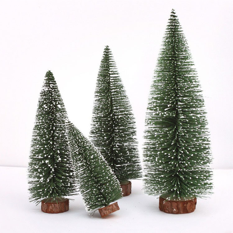 High Quality Custom Christmas Tree Ornaments Decorations Christmas Baubles Cedars Mini Christmas Trees