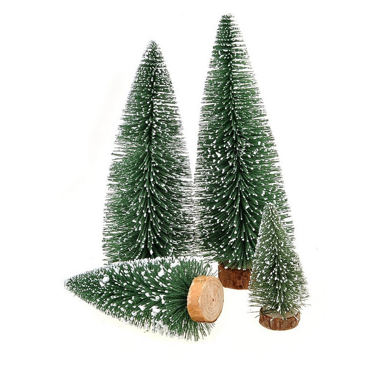 High Quality Custom Christmas Tree Ornaments Decorations Christmas Baubles Cedars Mini Christmas Trees