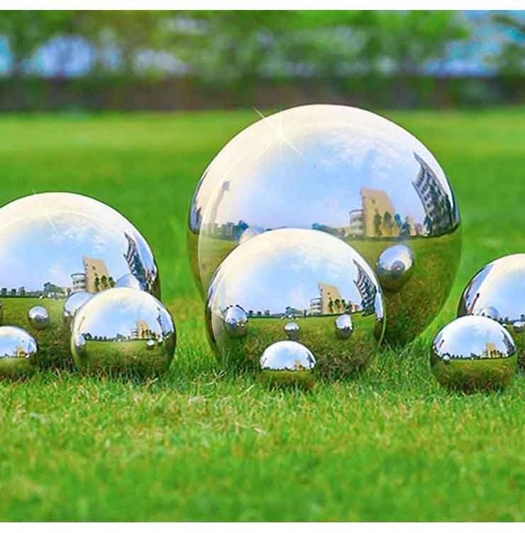 Custom giant silver mirror sphere decorative large pvc inflatable silver ball for wedding party events stage decoration