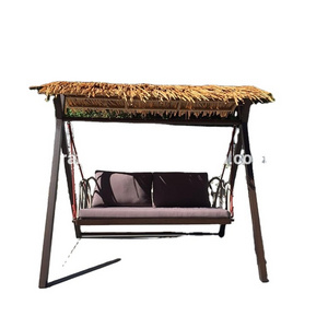 outdoor two seater patio swing with canopy