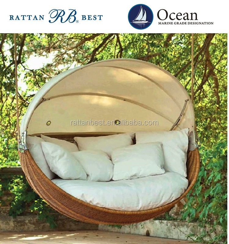 Top sales high quality outdoor swing bed